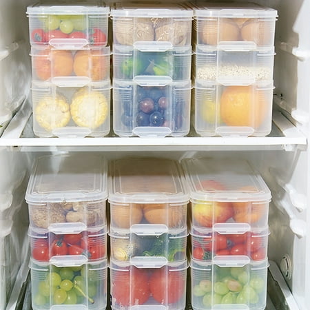 Fashionhome Kitchen Storage Box Eggs Holder Sea Food Refrigerator