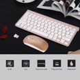 thumbnail image 4 of Khall Wireless Keyboard and Mouse,Mouse,Slim 2.4GHz Wireless Keyboard and Mouse Kit for Desktop Laptop, 4 of 8