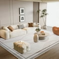 thumbnail image 3 of FULIE Abstract 6'x9'Rugs for Living Room Soft Area Rugs Boho Carpet,Beige, 3 of 7