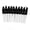 Black, variant on YAHHU 10pcs Golfing Marker Pen Oil Based Waterproof Portable Ball Line Marker Tool Alignment Tool for Drawing Coloring Green 5.9 inches / 15 cm Premium Set