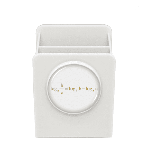 Variation Mathematical Formula Expressions Calculations Desk Pencil Holder Cup Pen Organizer