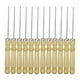 thumbnail image 1 of Paquete de 12 brochetas para parrilla, acero inoxidable, mango de madera, resistentes al calor, brocheta de bola, pasador, pasador de carne para carne, 1 of 9