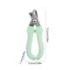 thumbnail image 3 of Cortaúñas para mascotas perros y gatos | Hoja curva de acero inoxidable segura | Mango ergonómico antideslizante | Seguro con bloqueo | Fácil de limpiar | Colores morado, rosa, verde | 1 unidad, 3 of 6