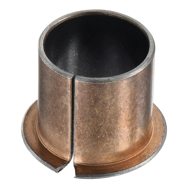 Uxcell 22x25x25mm Flanged Sleeve (Plain) Bearings Wrapped Oilless