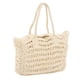 thumbnail image 1 of Bolsa de paja tejida BuyWeek grande de playa, 1 of 14
