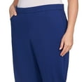 thumbnail image 4 of Alfred Dunner Womens Plus-Size Classic Allure Fitted Stretch Medium Length Pant, 4 of 4