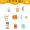 thumbnail image 3 of VONKY 16x Educational for Dollhouse Accessories For Developing Practical And Vocabulary Skills Used As Toy 3PCS+4PCS+9PCS 1Set, 3 of 6