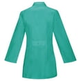 thumbnail image 3 of Panda Uniform Made To Order 32-Inch Women's Snap Front Style Short Lab Coat, 3 of 6