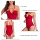 thumbnail image 5 of Traje De Baño De Una Pieza, Traje De Baño Transpirable Para Mujer, Lavable A Máquina, Cuello En V, Elástico Para Baño De Spa Para Piscina ANGGREK Otros, 5 of 6