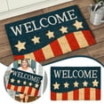 thumbnail image 6 of Jierger 4th of July Doormat American Flag Stars Stripes Patriotic Doormats Entrance Door Rug Summer Floor Mat for Memorial Day Independence Day Flag Day Home Holiday Decor 15.75x23.62 inches, 6 of 6