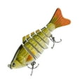 thumbnail image 1 of Multi Sections 2 Triple Claws Hooks Artificial bait; bionic fishing lures; Fish Shape Bait Lifelike Fishing Spinner Fishhook, 1 of 3