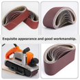thumbnail image 1 of Abrasive Sanding Belt for Polishing Use 6Pcs Sanding Belts Woodworking, 1 of 2