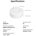 thumbnail image 4 of SNZB-01P Zigbee Wireless Switch Smart Scene 2-Way Contol Home Appliance Via for Smart Home Works, 4 of 5