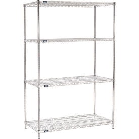 

Nexel ESD Wire Shelving Starter - 5 Tier - 48 W x 21 D x 86 H