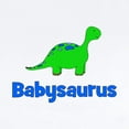 thumbnail image 2 of CafePress - Babysaurus Dinosaur Infant Bodysuit - Baby Light Bodysuit, Size Newborn - 24 Months, 2 of 4