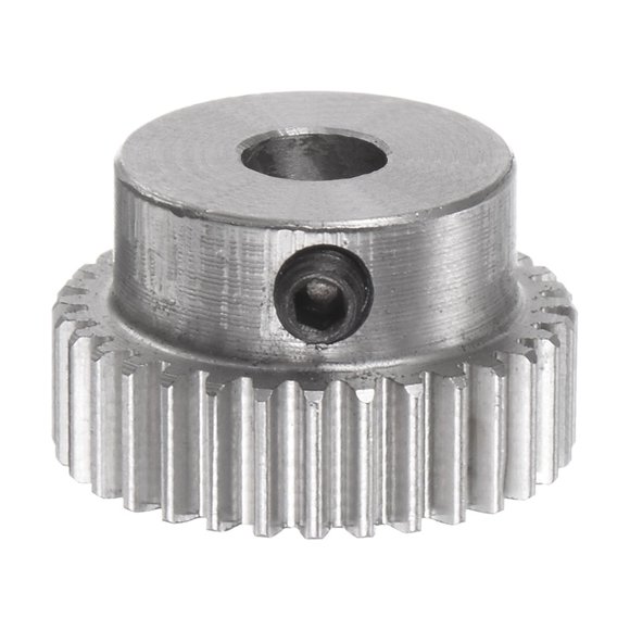 Unique Bargains Pinion Gear 4mm Aperture 32T 0.5 Module Stainless Steel Motor Gear