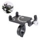 thumbnail image 2 of unbranded Soporte Para Teléfono En De Aluminio Negro Compatible Con Pantallas Grandes, 2 of 8