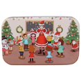 thumbnail image 2 of onlyliua Ofertas Del Día Liquidación Prime Canadá Rompecabezas Navideño de Madera con Forma de Caja de Hierro, Juguete Educativo para La Primera Infancia (60 Piezas), 2 of 3