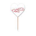 thumbnail image 1 of Traditional Graphics Chinese Culture Toothpick Flags Heart Lable Cupcake Picks, 1 of 3