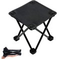 thumbnail image 1 of Taburete plegable portátil, sillas plegables para acampar, pequeño al aire libre para adultos, senderismo, pesca, playa Namotu WMZY-960, 1 of 6