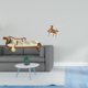 thumbnail image 2 of Sofá en miniatura para muñecas,Muebles de casa de muñecas a escala 1/12,modelo de sofá de madera,decoración,Figura de caballo,Adorno de caballo,escultura animal,decoración de, 2 of 8