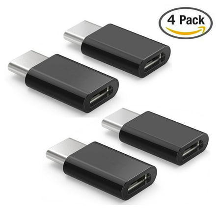 4x USB C Adapter USB-C to Micro USB Convert Connector For Samsung (Best C Compiler For Android)