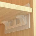 thumbnail image 5 of 50PCS for Kitchen Bedroom Cabinet Support Clips Wall Hanger Sticker, 5 of 5