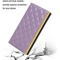 thumbnail image 5 of Wallet Case Apply to iPhone 13 Pro Max,Luxury Fashion Flip Purse Leather Bag with Card Slots Crossbody Chain Shoulder Strap with Mirror Bracket Shockproof Protector (iPhone 13 Pro Max, Purple), 5 of 14