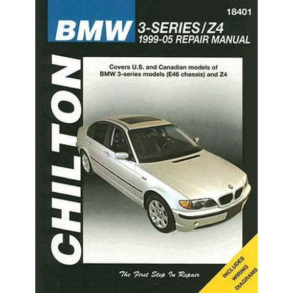 Chilton's Total Car Care Repair Manuals: BMW 3-Series/Z4 Repair Manual (Paperback)