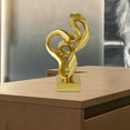 thumbnail image 2 of , escultura artística abstracta, estatuilla decorativa, adorno de mesa de resina para oficina, chimenea, estantería, regalo de decoración Estilo C, 2 of 6
