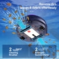 thumbnail image 2 of Poolease X1 Cordless Robotic Pool Cleaner LED Indicator Dual-Motor Ideal for Above/Inground Pool 100Mins, 2 of 8