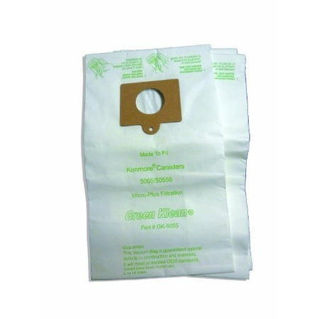 UPC 817983010120 product image for Green Klean 5055 Kenmore 50557 and 50558/Panasonic C5 Micro Bag Replacement Vacu | upcitemdb.com