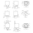 thumbnail image 5 of Kokiya Car Relay Harness Spdt Plug 80A 12V 5 Pin Heavy Duty High Power Jd2912-1Z-12VDC, 5 of 5