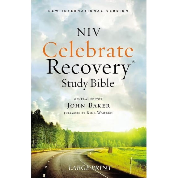 Celebrate Recovery: Celebrate Recovery Study Bible, Softcover (Paperback)(Large Print)