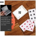 thumbnail image 4 of 8 Pcs Boîtes de Rangement pour Cartes de Jeu Vides Boîtes de Cartes de Poker Transparentes, 4 of 4