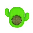 thumbnail image 1 of Pelota de hierba gatera, juguetes interactivos giratorios para gatos, juguetes de eliminación de bolas de pelo para gatos que pueden ser pegajosos en Yinane bola de hierba gatera, 1 of 4