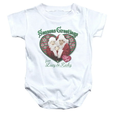 

I Love Lucy - Seasons Greetings - Infant Snapsuit - 24 Month