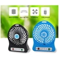thumbnail image 1 of Mini ventilador portátil deportes viaje Cool Box ventilador silencioso volumen de aire ventilador de mano ventilador eléctrico aire acondicionado Cool Box carga USB Fokelyi ZSY-1330, 1 of 4