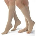 thumbnail image 2 of JOBST 115702 BSN Medical Opaque Compression Sock, Knee High, 30-40mmHg, Closed Toe, Medium, Honey, 2 of 4