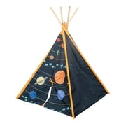 Pacific Play Tents 31602 Out Of This World Teepee Kids Camping Indoor/Outdoor Play