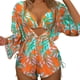 thumbnail image 1 of Gibobby Conjunto de Traje de Baño para Mujer Bikini de talle para mujer Lindo deportivo Push Up Traje de baño Volantes Falda de baño Trajes de baño de 3 (Naranja,M), 1 of 5