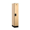 thumbnail image 1 of Salsbury Industries Single Tier Designer Wood Locker, Maple, 5' 1" x 18", 1 of 4