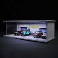 thumbnail image 5 of HILABEE 1/64 Diecast Model Car Display Case for Sports Car Vehicle Model Display Box Warehouse, 5 of 5