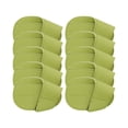thumbnail image 1 of Funda protectora de cuero PU para cabeza de palo de Golf, funda protectora para taco de Golf, 10 piezas Talla S Verde, 1 of 8