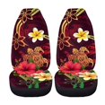 thumbnail image 5 of XYZCANDO Hawaiian Hibiscus Car Seat Covers for Man Protector Auto Seat Covers Soft Anti-Slip, for Truck SUV Van, 5 of 10