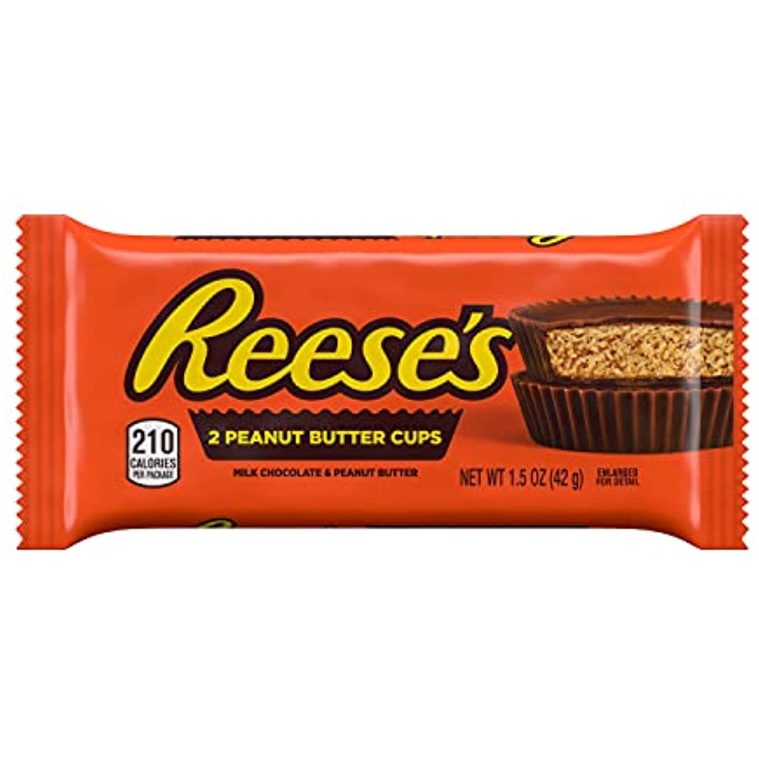 Reeses  1.5 oz Milk Chocolate Peanut Butter Cups Candy, 36 Countt