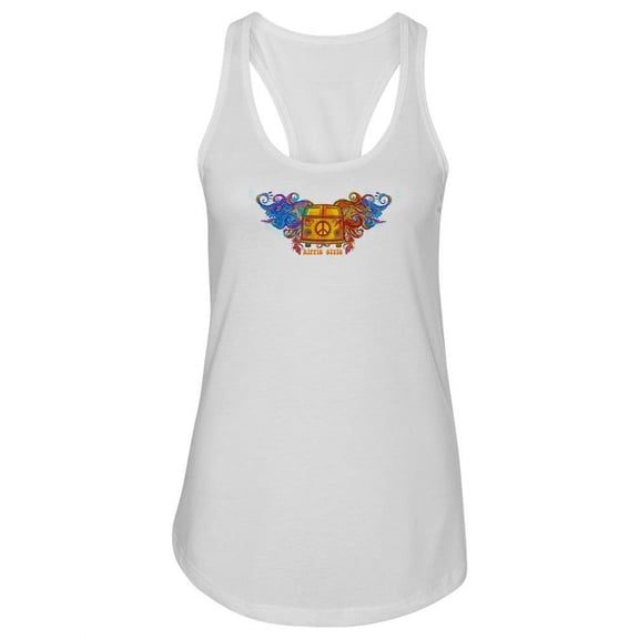 Hippie Vintage Car Tank Women -Image by Shutterstock, Female Medium
