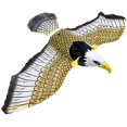 thumbnail image 1 of Águila en vuelo electrónica, pájaro colgante luminoso con música, repelente de plagas, decoración de jardín JM, 1 of 5