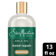 SheaMoisture Bond Repair Shampoo Deeply Cleanses And Removes Build Up To Repair Hair Bonds With Hydroplex Technology And Amla Oil Amla Oil With Restorative HydroPlex Infusion ,13fl oz
