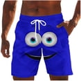 thumbnail image 3 of Vetsdori Mens Summer Shorts Pocket Dry Fit Short Pants Beach Breathable Swim Trunks,Casual Elastic Waist Shorts for Men,Size M, 3 of 6